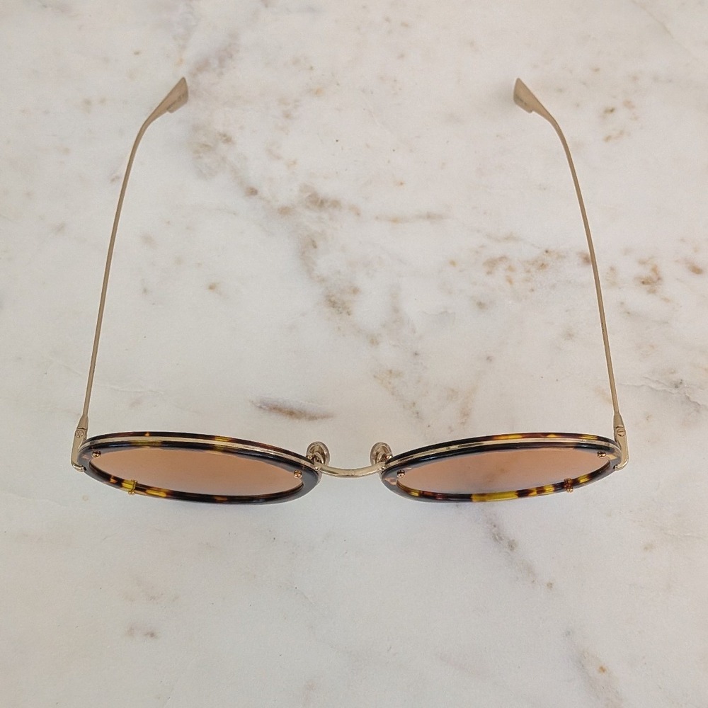 Christian Dior Hypnotic 1 Round Tortoise Shell Sunglasses Brown Lenses Y67JW - Picture 5 of 15